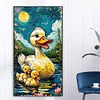 Yellow Duck-Full Round Diamond Painting(40x70cm)