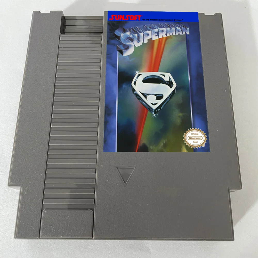 Superman(Sunsoft) NES For Nintendo Entertainment System Console - 8 Bit Game Cartridge