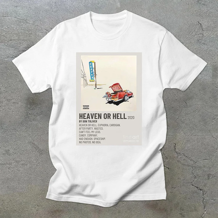 Paradise Auto Print Vintage Short Sleeve T-Shirt