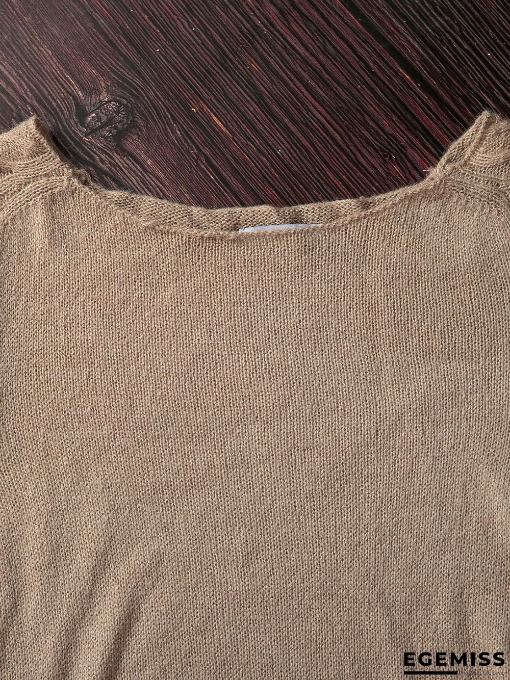 Casual Shift Knitted Sweater | EGEMISS