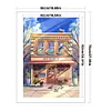 uk.everydayedeals (Limited Stock)Cross Stitch - 11ct Stamped - Librairie de printemps (50*70cm)