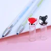 20PCS Random Mixed Color Erasable 0.5mm Blue Black Gel Pen School Opens Season Student Office Cute Stationery