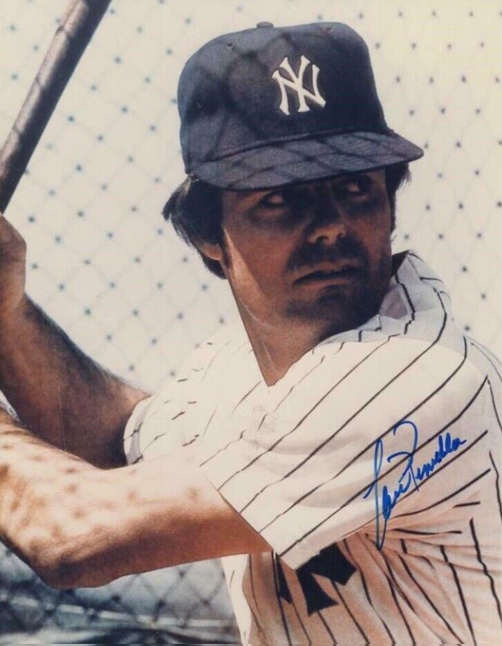 Lou Piniella Autographed Signed 8x10 Photo Poster painting ( HOF Yankees ) REPRINT