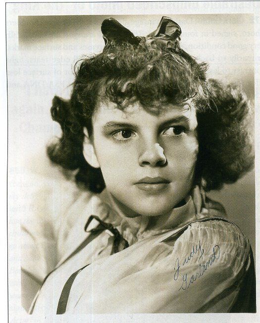 JUDY GARLAND Signed Early Photo Poster paintinggraph - Film Star Actress - preprint