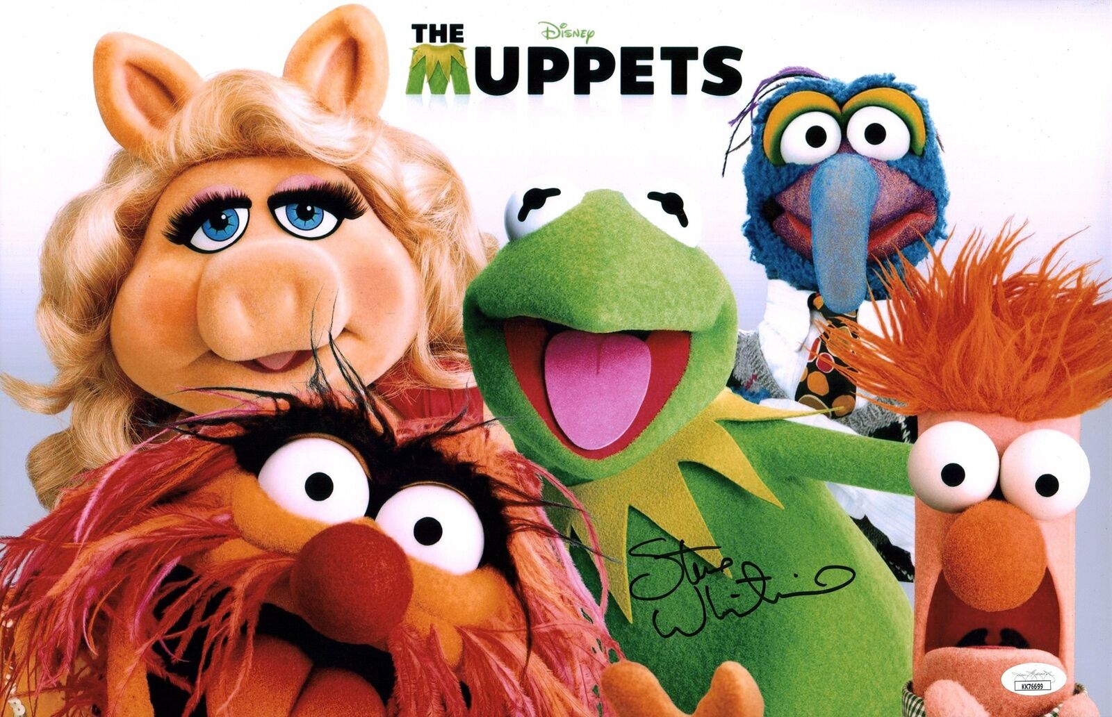 Steve Whitmire The Muppets 11x17 Photo Poster painting Poster Signed Autograph JSA Certified COA