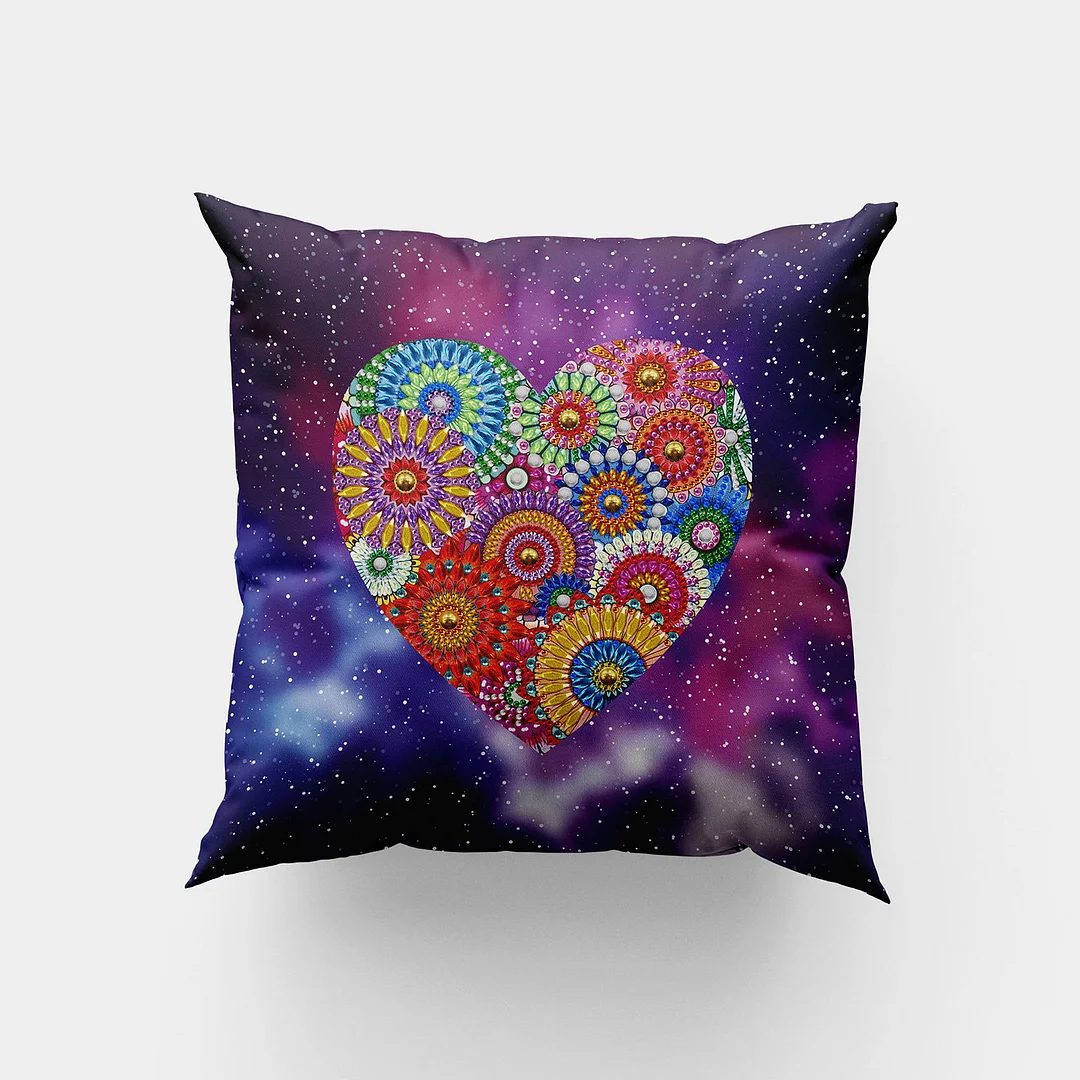 DIY Diamond Painting Pillow Case(30*30cm)(Single Side)