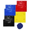 [US Local Warehouse] Concrete Texturing Skin 24x24in Concrete Stamps Mats Set 5 PCS Polyurethane Stamp Stone Tile Texture Mat for Walls/Floors