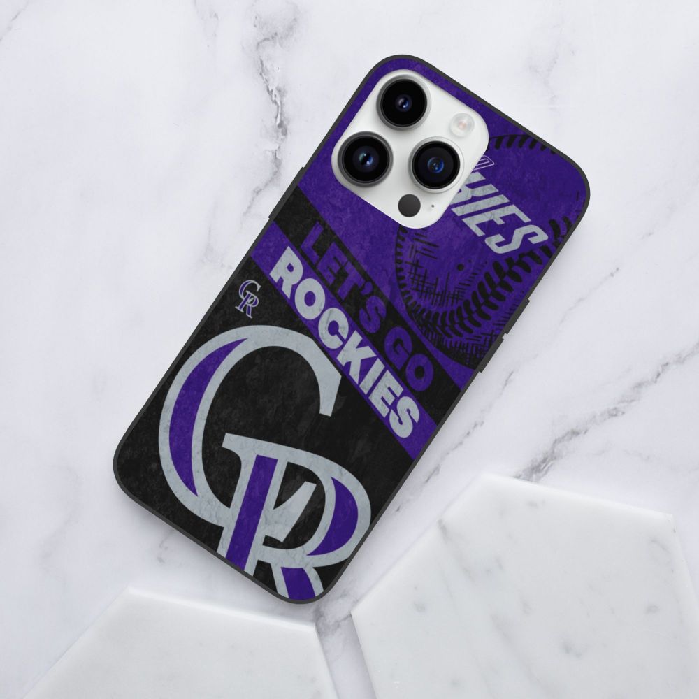 Colorado Rockies Let's Go iPhone 14 Pro Cases