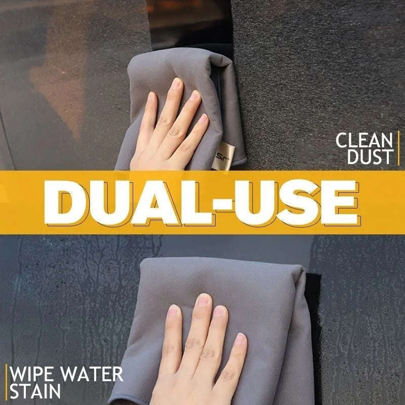 Car logo Suede Double-sided Absorbent Car Drying Towel