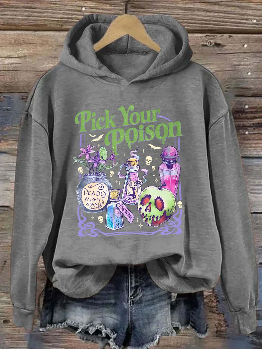 Pick Your Poison Vintage Hoodie