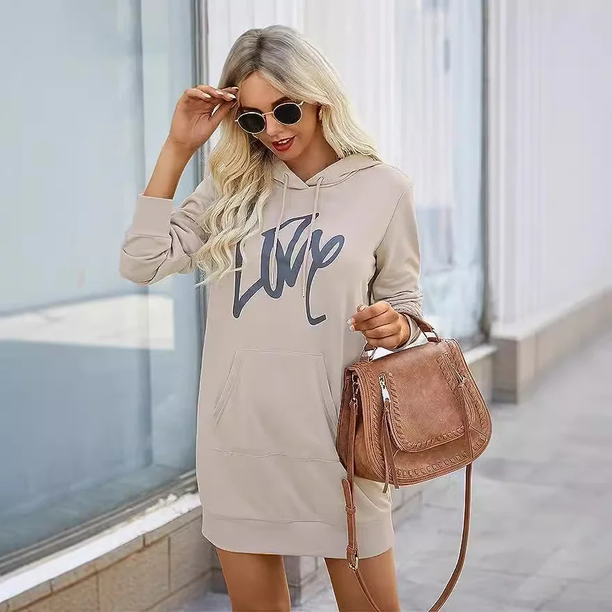 Nigikala Nigikala Long Dress In The New Hot Selling Explosive Hoodie In The Autumn And Winter Of 2025