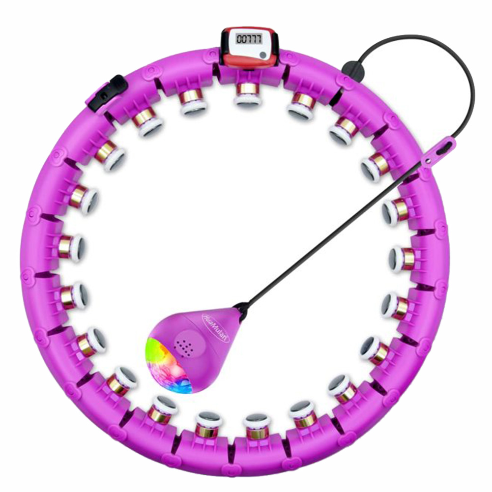 

Never Falling Sliming Fitness Hoop, Purple, 501 Original