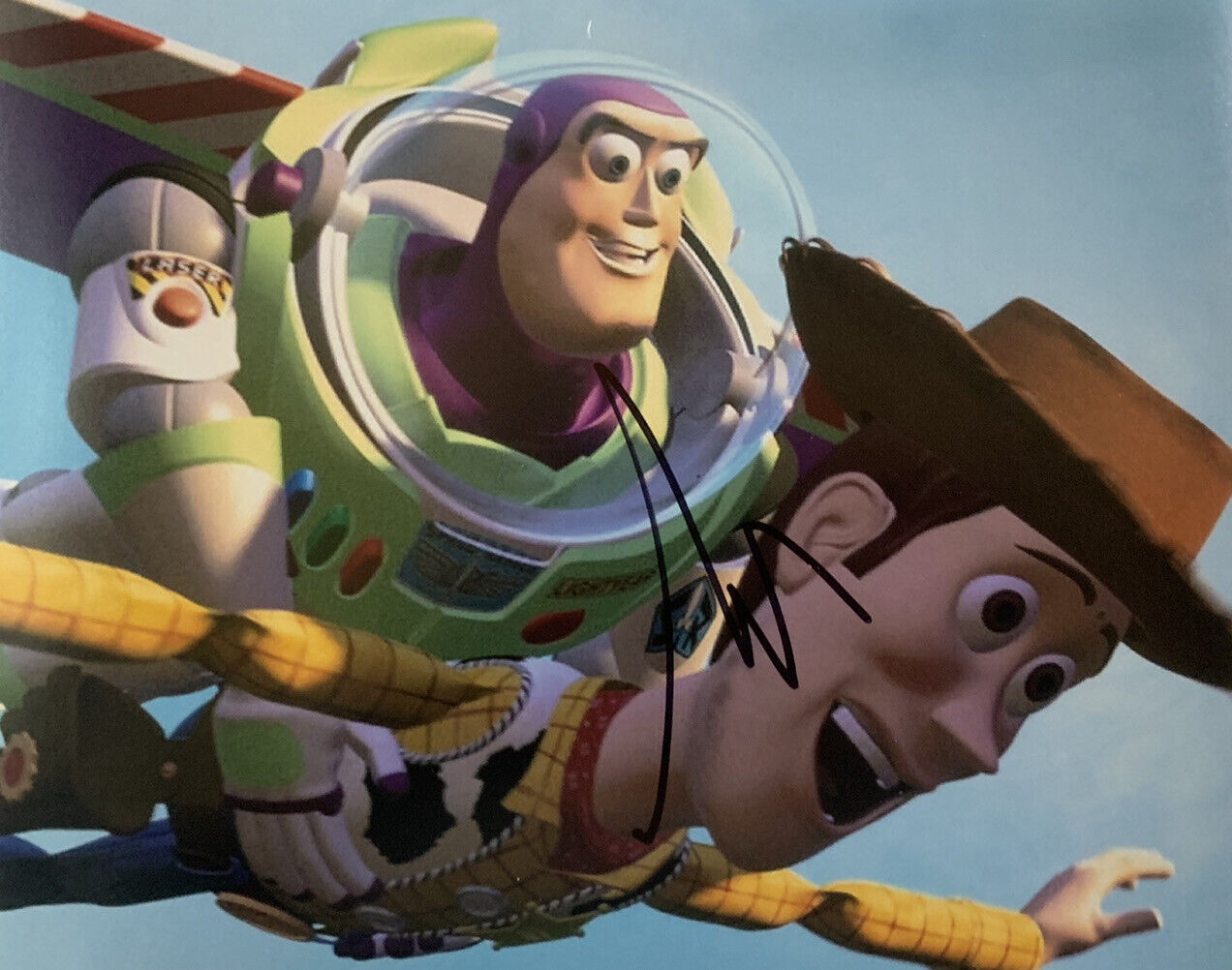 TIM ALLEN HAND SIGNED 8x10 Photo Poster painting TOY STORY MOVIE AUTOGRAPH RARE