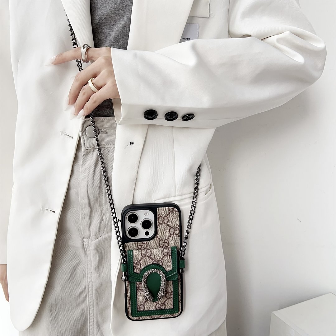 Gucci Dionysus GG Ophidia Leather Crossbody Bag Apple iPhone Case Samsung Galaxy Wallet Cover