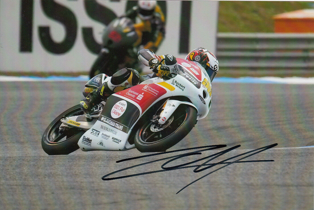 Louis Rossi Hand Signed Racing Team Germany FTR Honda 7x5 Photo Poster painting Moto3 6.