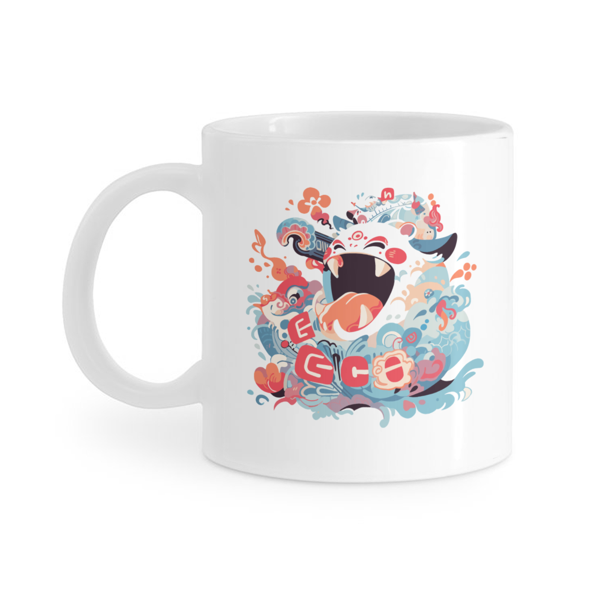 Mug (symmetrical Pattern On Both Sides)