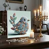 uk.everydayedeals DIY Pearl Painting With Frame - Handmade Self-Adhesive Pearls - Bird(30*30cm)