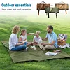 Foldable Thick 600D Oxford Camping Mat Waterproof for Camping Hiking Backpacking