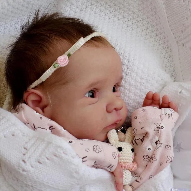  20" Reborn Girl Cecilia,Handmade Simulation Reborn Cloth Body Baby Doll Set,Best Kids Gifts 2024 - Reborndollsshop®-Reborndollsshop®