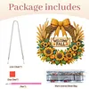 Welcome fall DIY Acrylic 5D Crystal Diamond Gem Art Hanging Ornament
