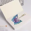 6Pcs DIY Diamond Painting Butterfly Keychain