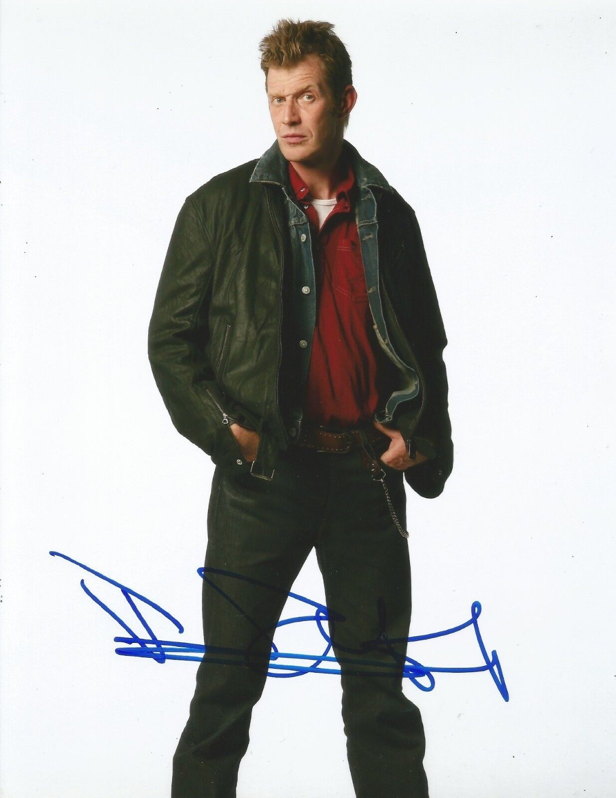 Jason Flemyng Signed Primeval 10x8 Photo Poster painting AFTAL