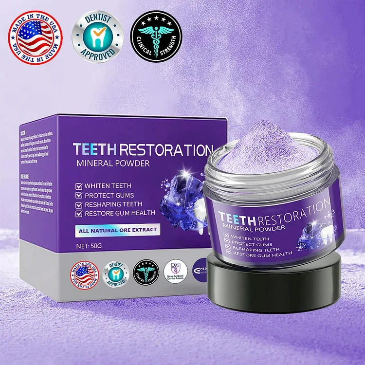 【2025 New Product Promotion】AnnieCare® 🦷TeethRestoration Mineral Powder🔥(ADA recommended)Last Day Discount