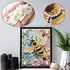 Diamond Painting-DIY Special Shaped Drill Pearl Painting Bee(30x40cm)