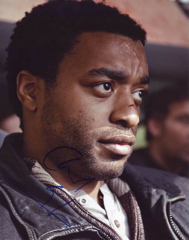 Chiwetel Ejiofor In-Person AUTHENTIC Autographed Photo Poster painting SHA #84071