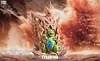 1/20 Scale World Zukan Desert King Tyranitar - Pokemon Statue - CM Studio
