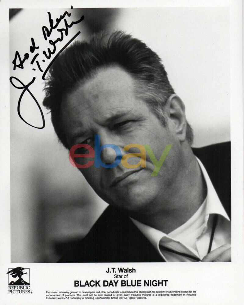 J.T. WALSH signed 8x10 Photo Poster painting AUTOGRAPH REPRINT