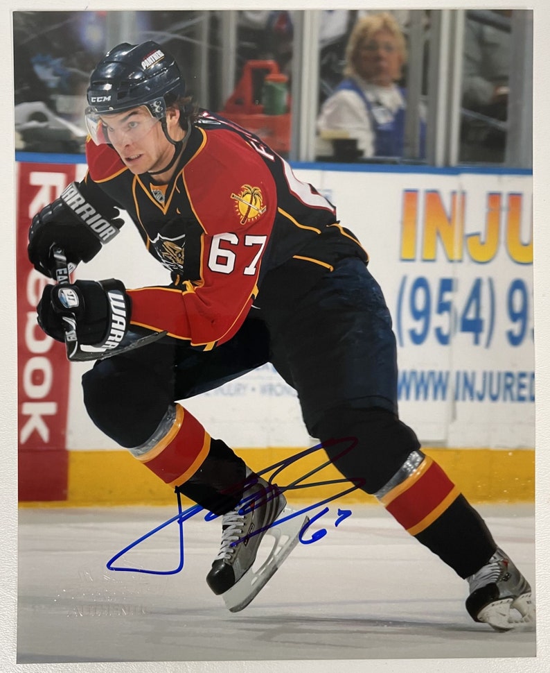 Michael Frolik Signed Autographed Glossy 8x10 Photo Poster painting Florida Panthers - COA Matching Holograms