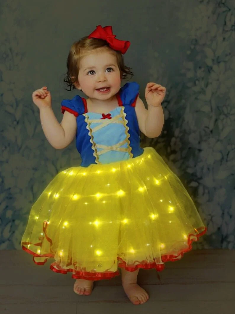 Light Up Princess Dress Baby tutu