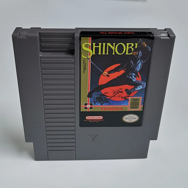 The Super Shinobi For Nintendo NES - 8 Bit Game Cartridge