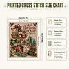 Cocoa Cheer DIY 11CT 3 Strand Stamped Cross Stitch Kit for Adults 40x50cm tapestrymarket