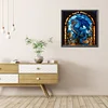 (40*40cm)Dragon - Round Partial AB Drill Diamond Painting