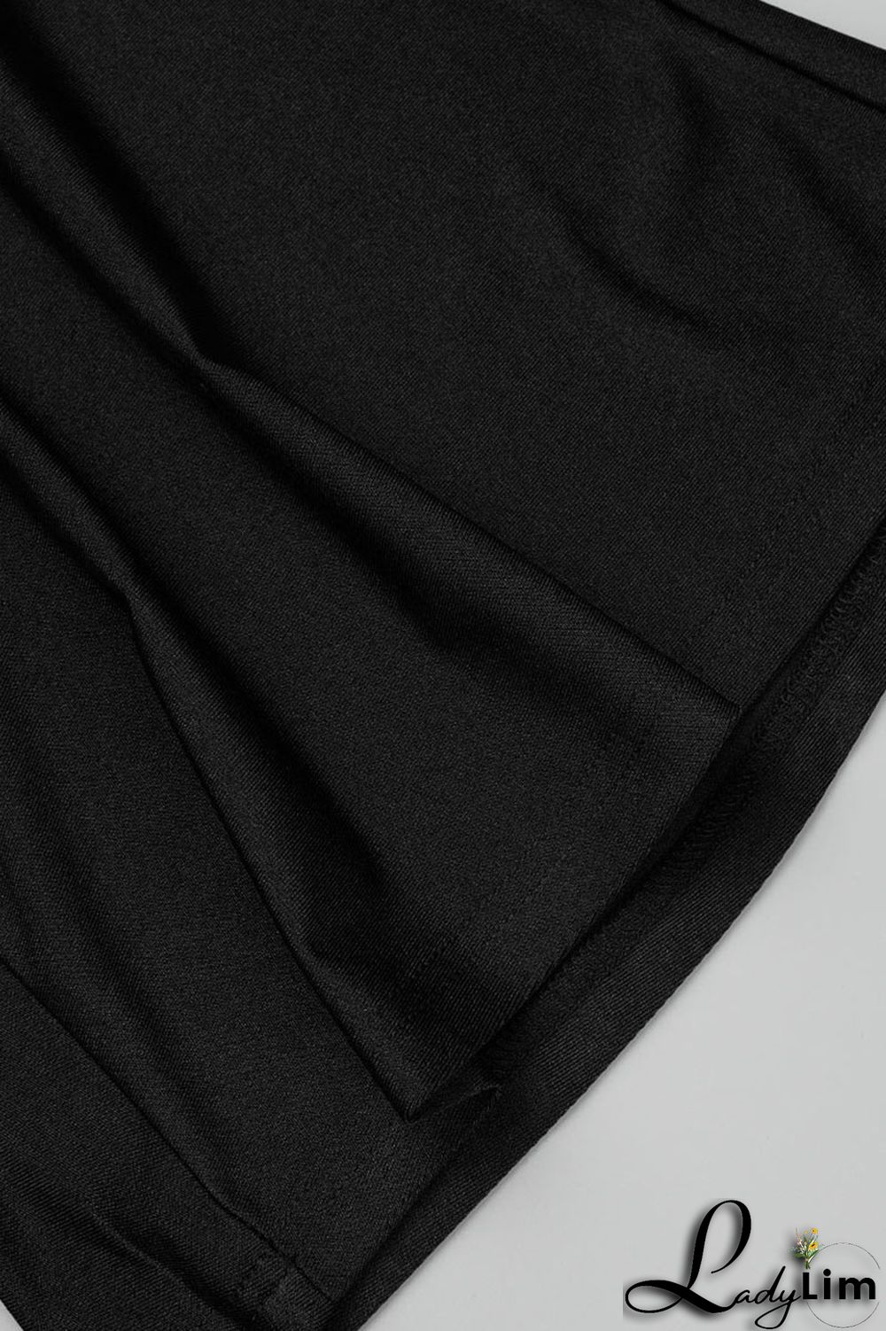 Rose Red Casual Solid Patchwork High Waist Speaker Solid Color Bottoms