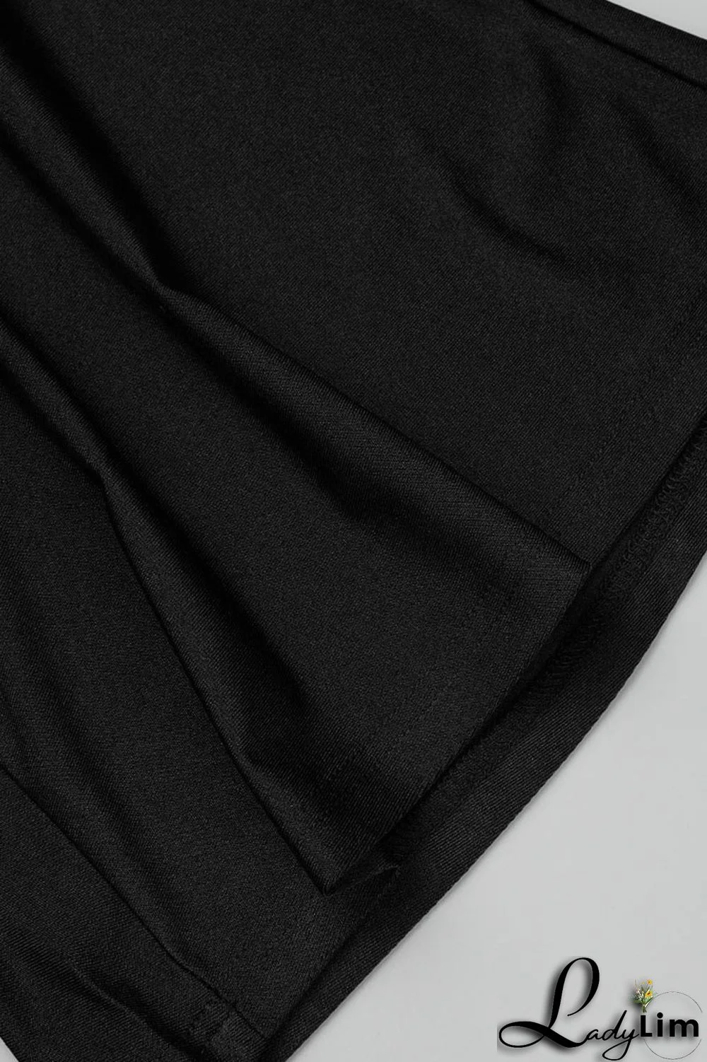 Rose Red Casual Solid Patchwork High Waist Speaker Solid Color Bottoms