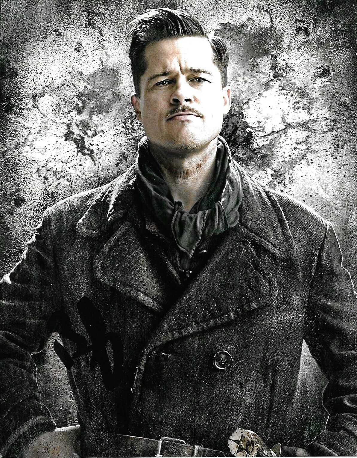 Brad Pitt Signed Inglourious Basterds 10x8 Photo Poster painting AFTAL