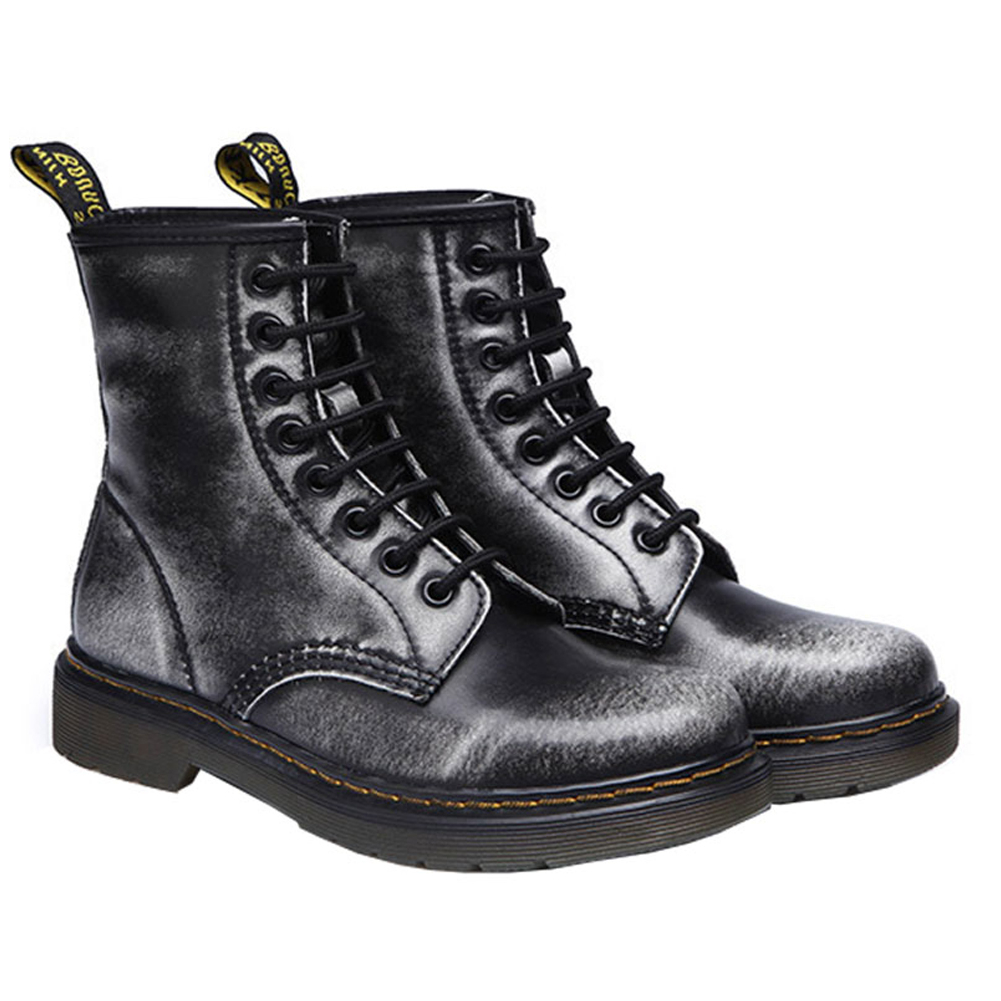 Women's Ankle Boots Flats Heels Martin Boots-vocosishoes