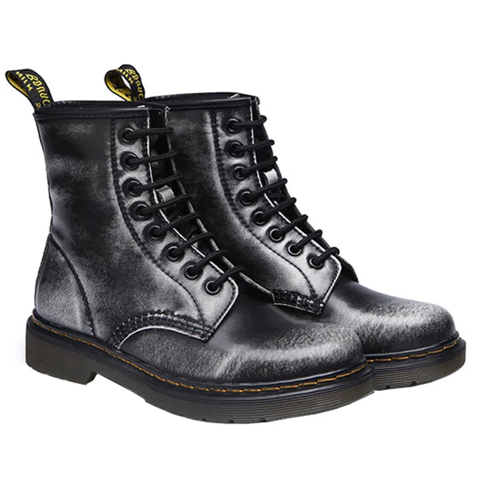Women's Ankle Boots Flats Heels Martin Boots-vocosishoes