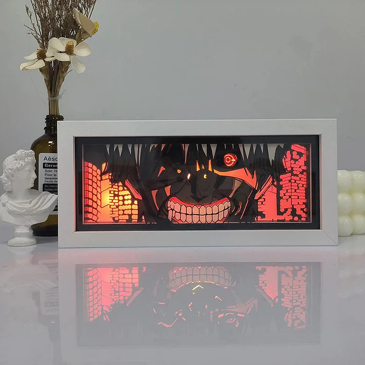 3D LED Box Light - Tokyo Ghoul-Ken Kaneki
