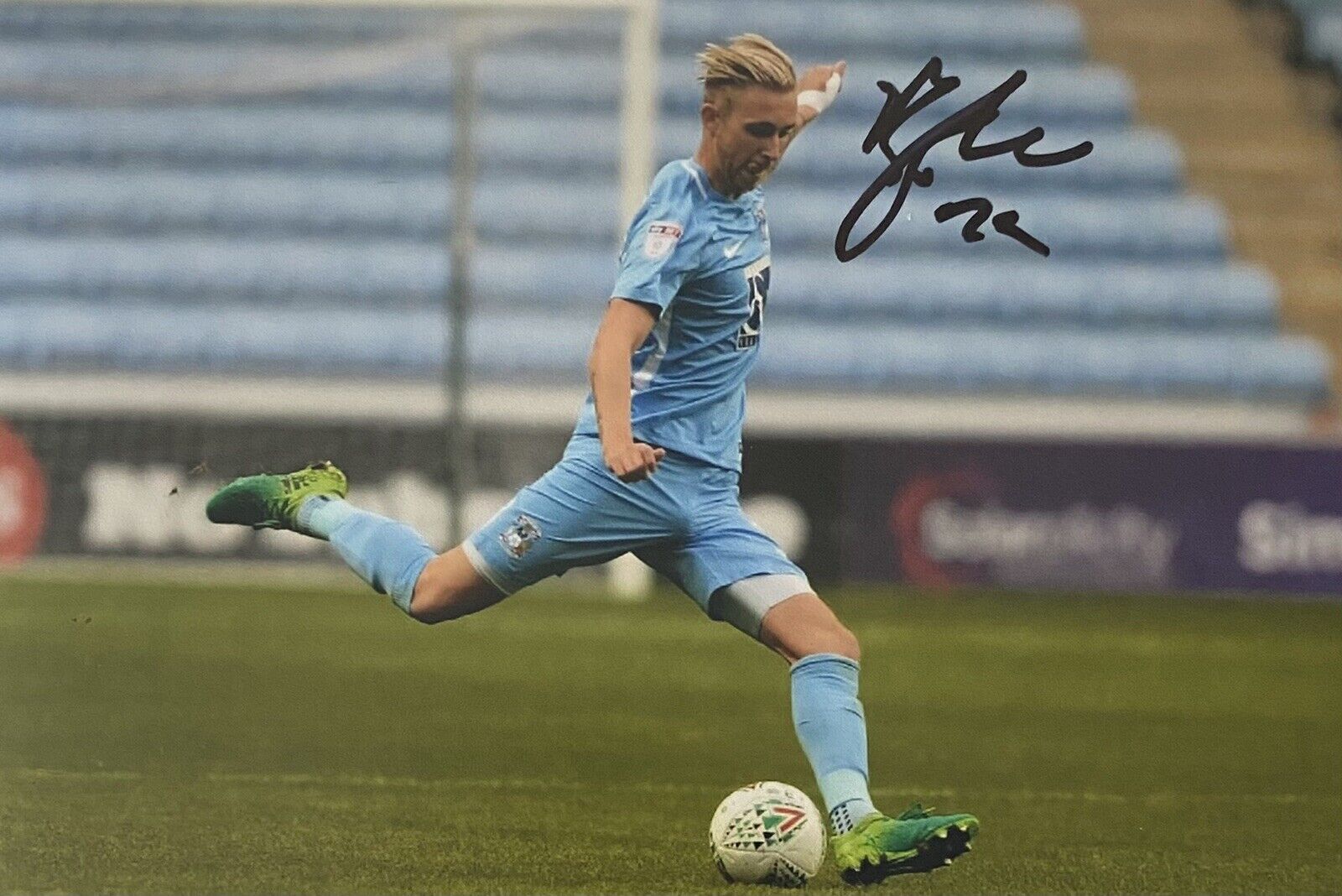 Ben Stevenson Genuine Hand Signed Coventry City 6X4 Photo Poster painting 2