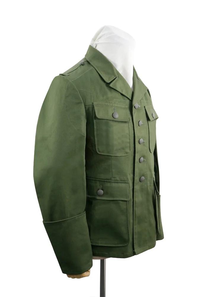   Wehrmacht DAK Tropical Afrikakorps M1943 officer olivebrown field tunic German-Uniform