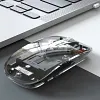 Transparent Wireless Bluetooth Mouse Silent Ergonomic Laptop Tablet Mouse