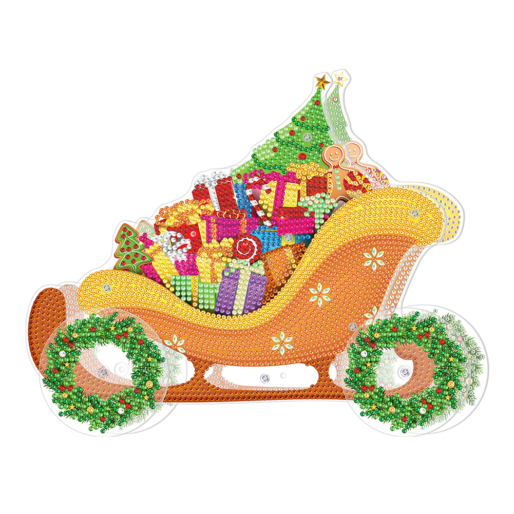 

Christmas Car - 5D DIY Craft Ornament, 501 Original
