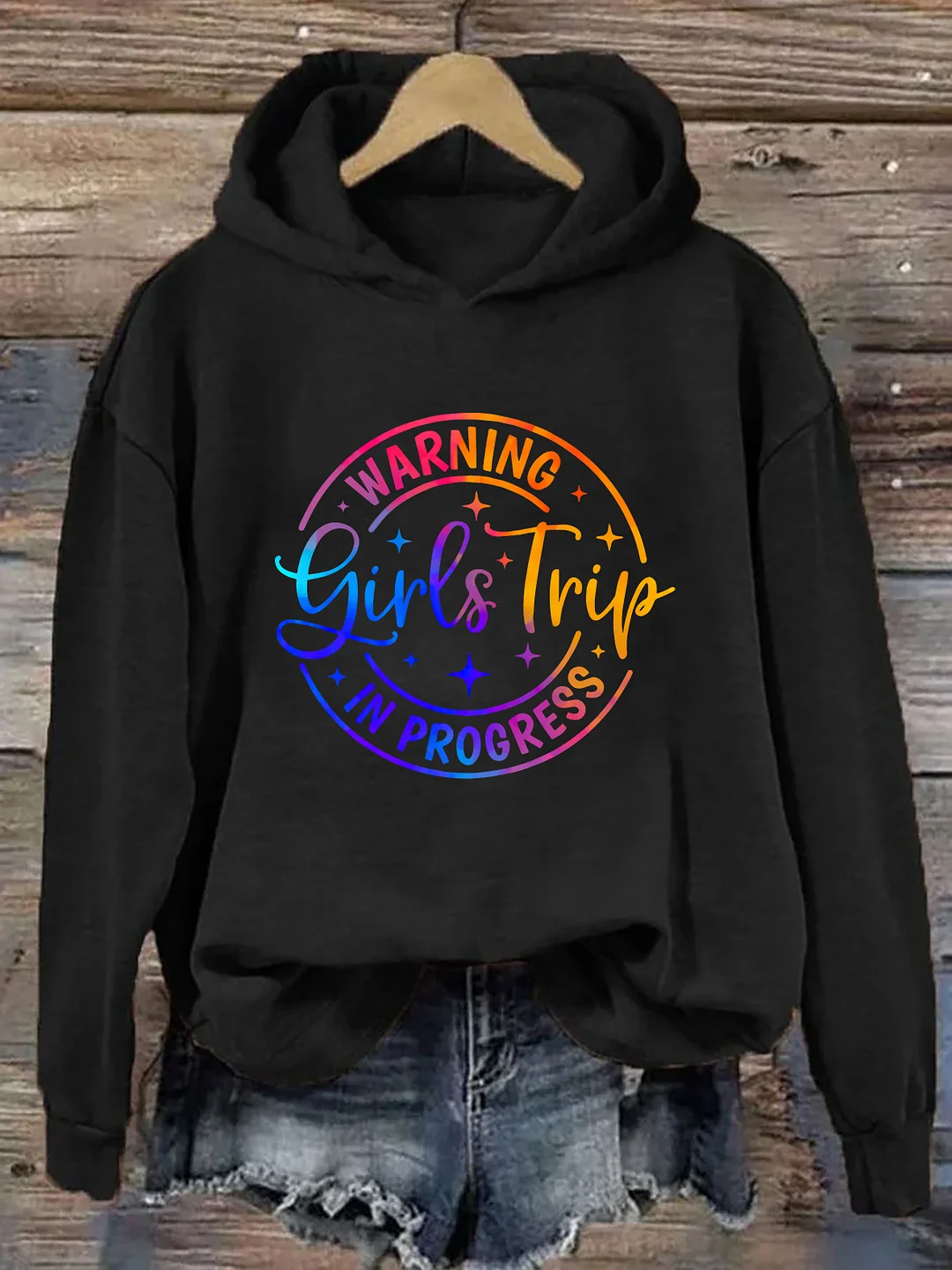 Warning Girls Trip In Progress Hoodie