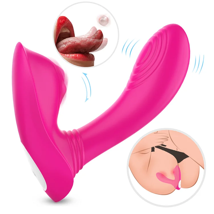 Vibration Usb Rechargeable Wearable Panties G-Spot Women Vibrator Clitoris Stimulator