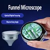 Miniature aluminum alloy funnel microscope