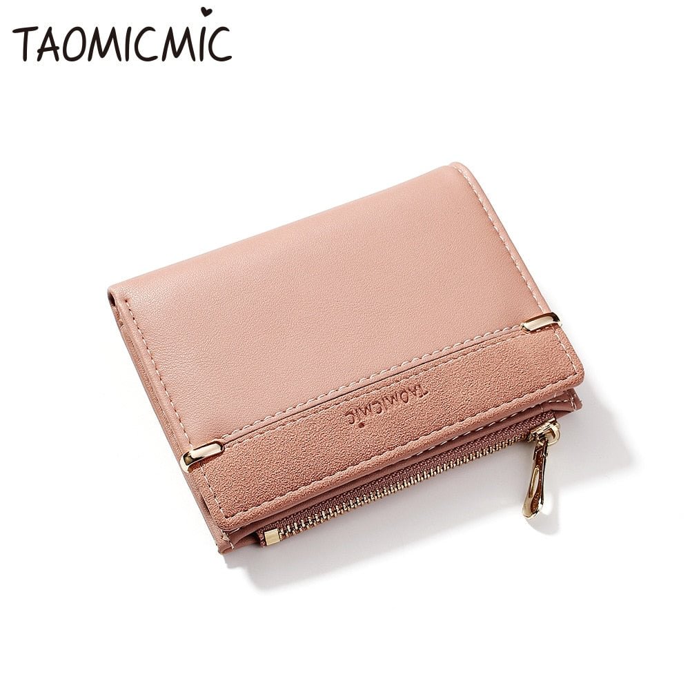 Women's Wallet Short Women Coin Purse Fashion Wallets for Woman Card Holder Small Ladies Wallet Female Hasp Mini Clutch for Girl